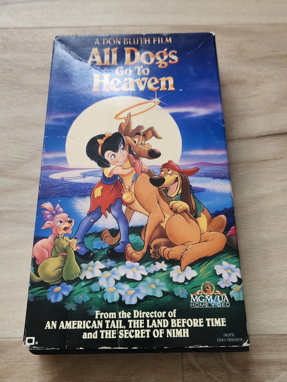 All Dogs Go To Heaven Vhs Tape